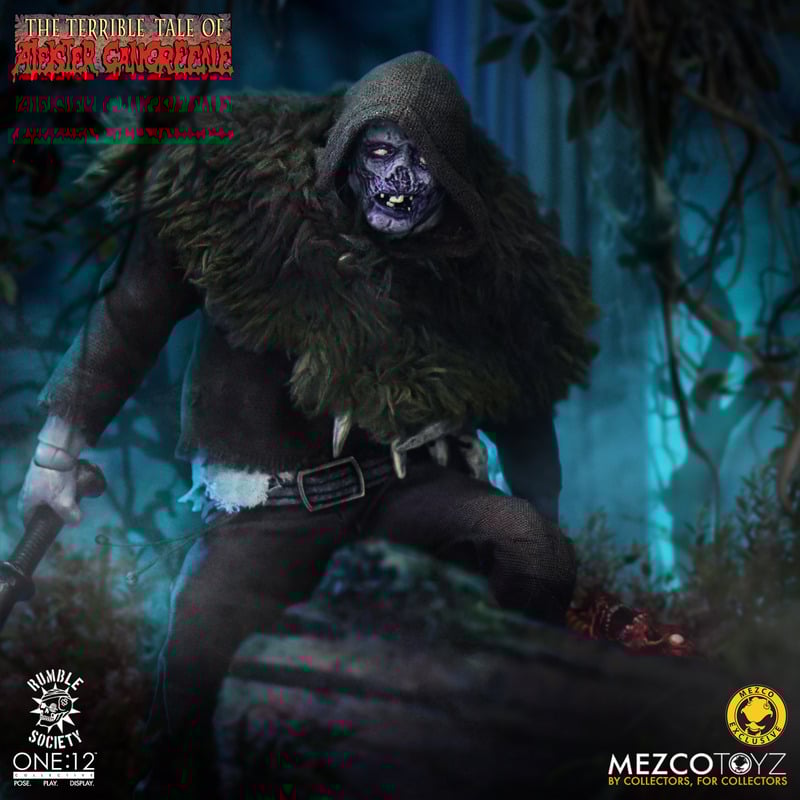 Aleister Gangreene One:12 Exclusive - Rumble of Society: The Terrible Tale of Aleister Gangreene Mezco Toyz
