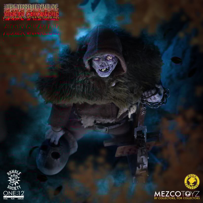 Aleister Gangreene One:12 Exclusive - Rumble of Society: The Terrible Tale of Aleister Gangreene Mezco Toyz