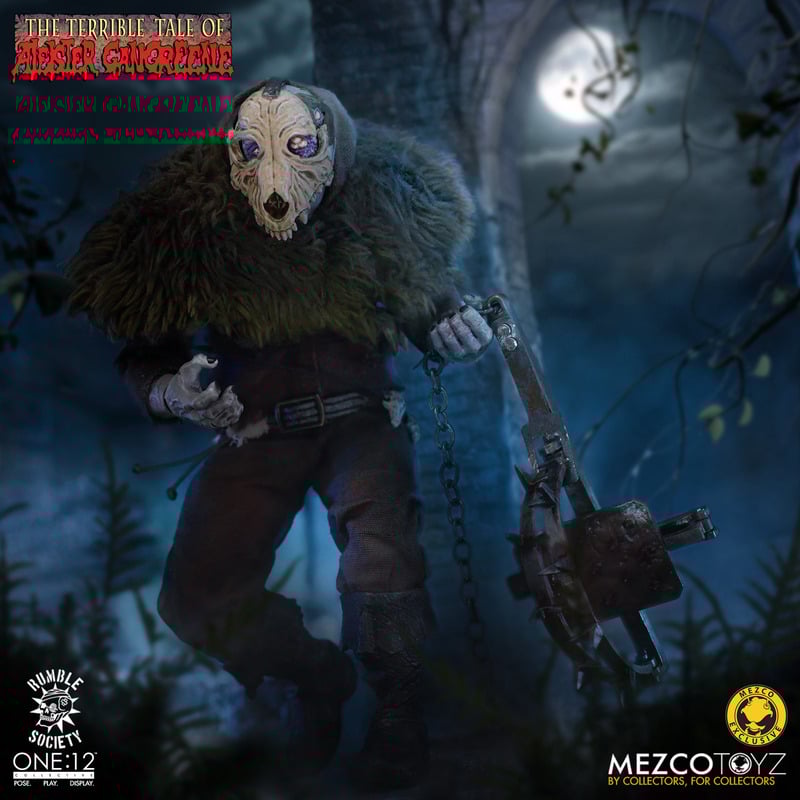 Aleister Gangreene One:12 Exclusive - Rumble of Society: The Terrible Tale of Aleister Gangreene Mezco Toyz