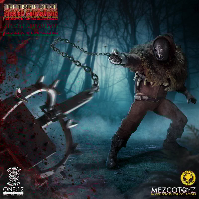 Aleister Gangreene One:12 Exclusive - Rumble of Society: The Terrible Tale of Aleister Gangreene Mezco Toyz