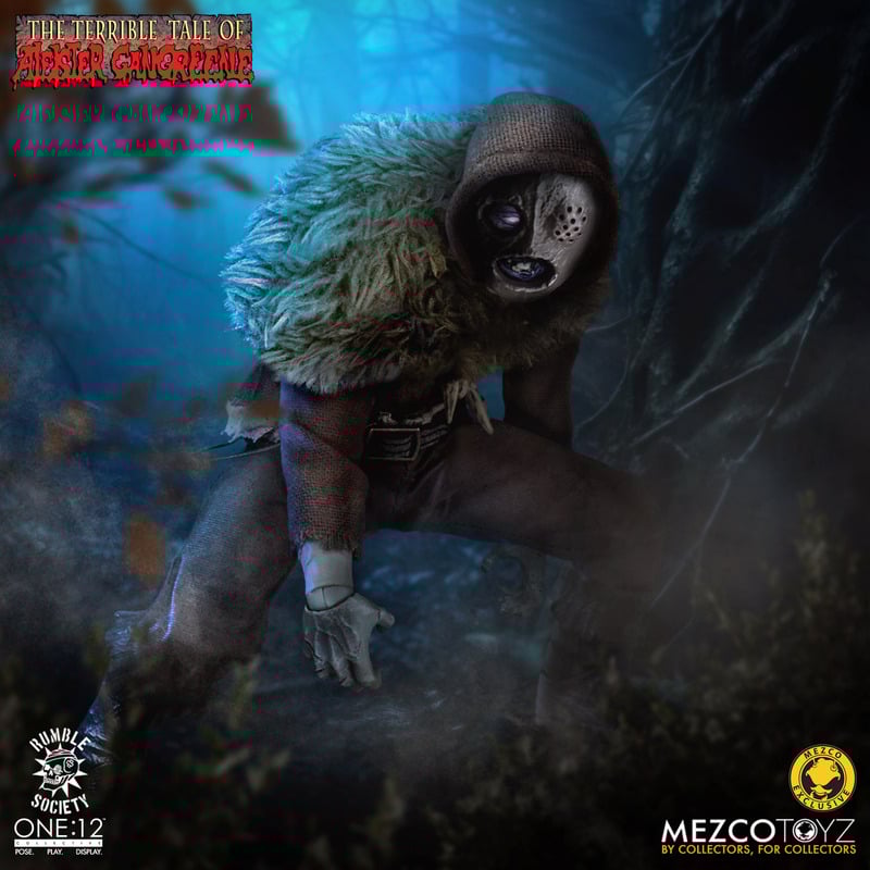 Aleister Gangreene One:12 Exclusive - Rumble of Society: The Terrible Tale of Aleister Gangreene Mezco Toyz