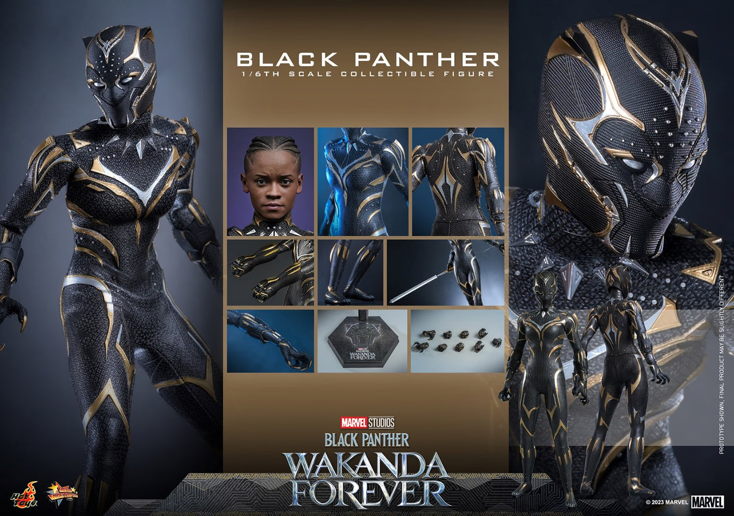 Black Panther 1/6 - Black Panther: Wakanda Forever Hot Toys
