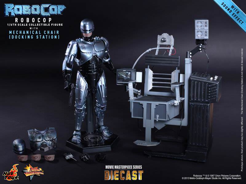 Robocop with Mechanical Chair 1/6 - Robocop Hot Toys