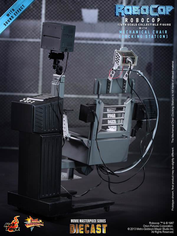 Robocop with Mechanical Chair 1/6 - Robocop Hot Toys