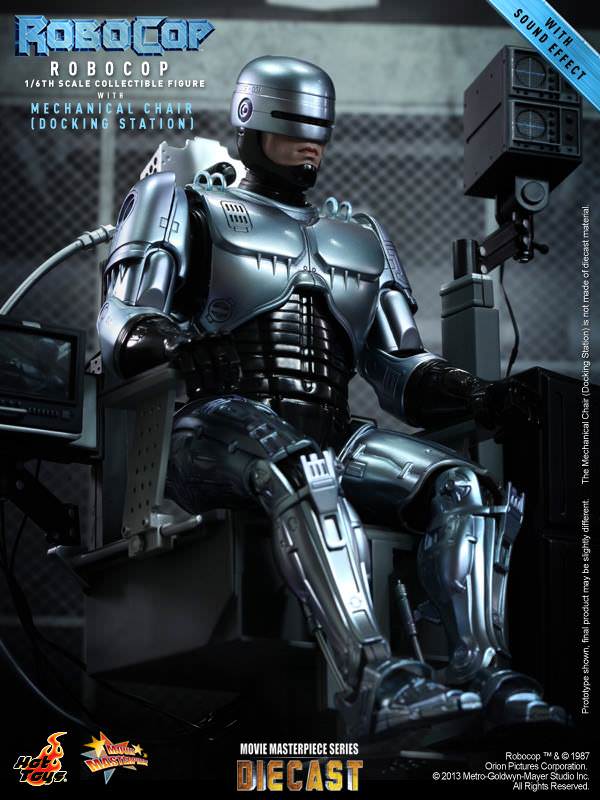 Robocop with Mechanical Chair 1/6 - Robocop Hot Toys