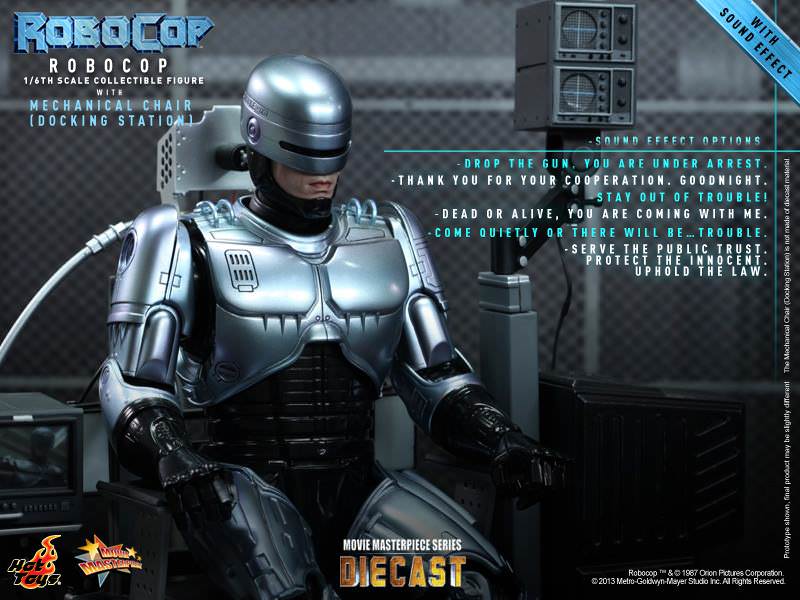 Robocop with Mechanical Chair 1/6 - Robocop Hot Toys