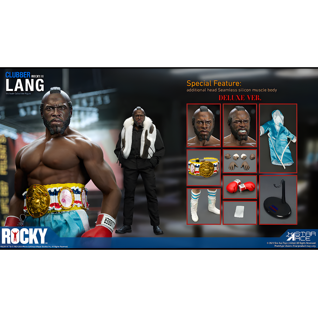 Clubber Lang Deluxe 1/6 - Rocky III Star Ace