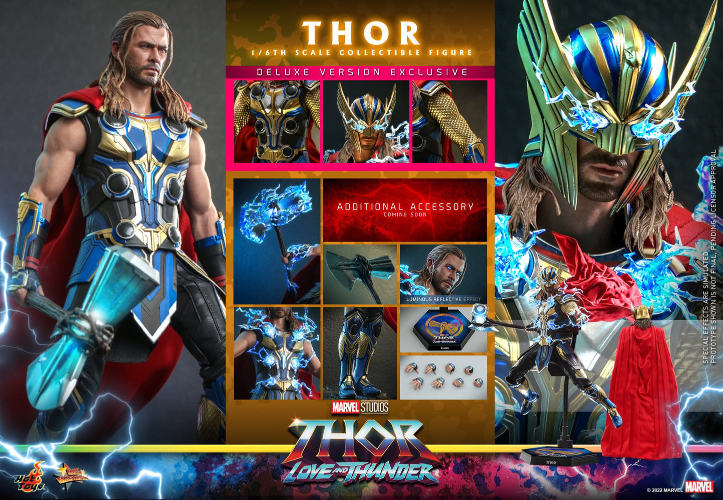 Thor Deluxe 1/6 - Thor: Love and Thunder Hot Toys