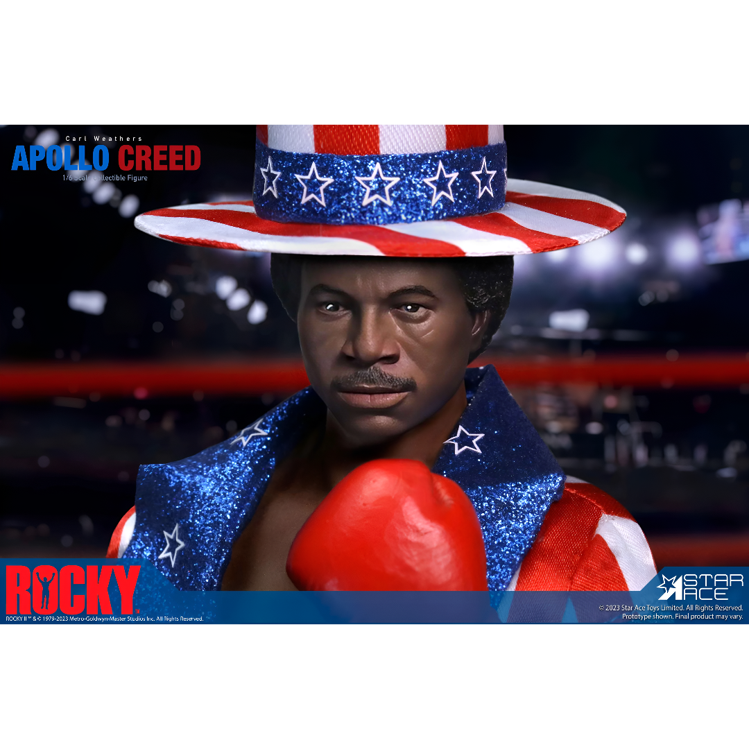 Apollo Creed Deluxe 1/6 - Rocky II Star Ace