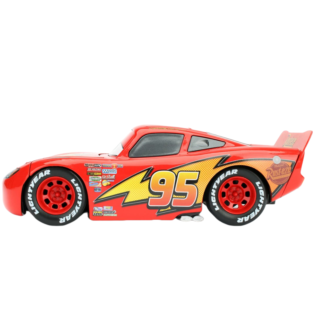 Lightning McQueen with Tire Rack - Cars 3 Jada Die-Cast