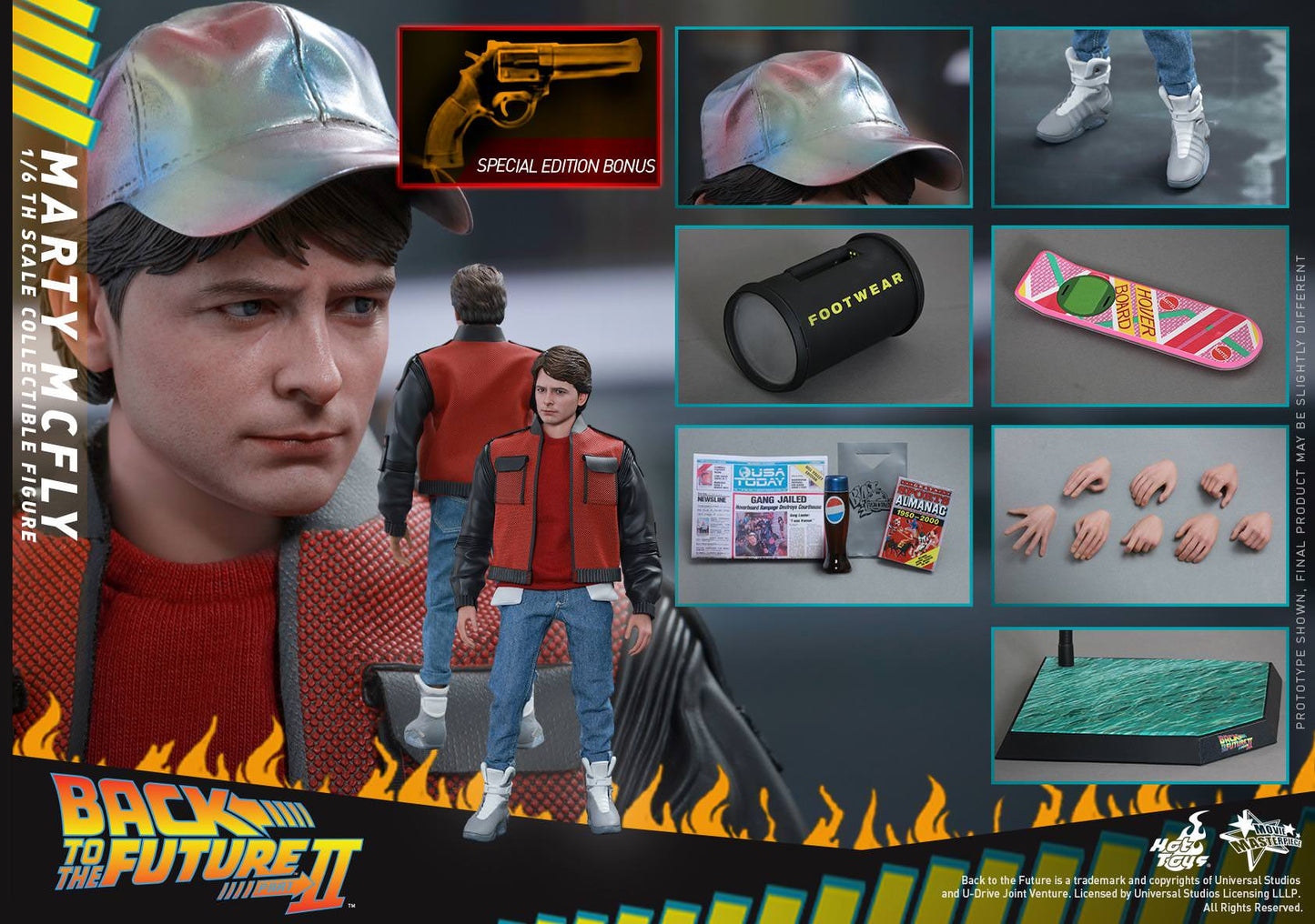 Marty McFly (Special Edition) 1/6 - Back to the Future Part II Hot Toys