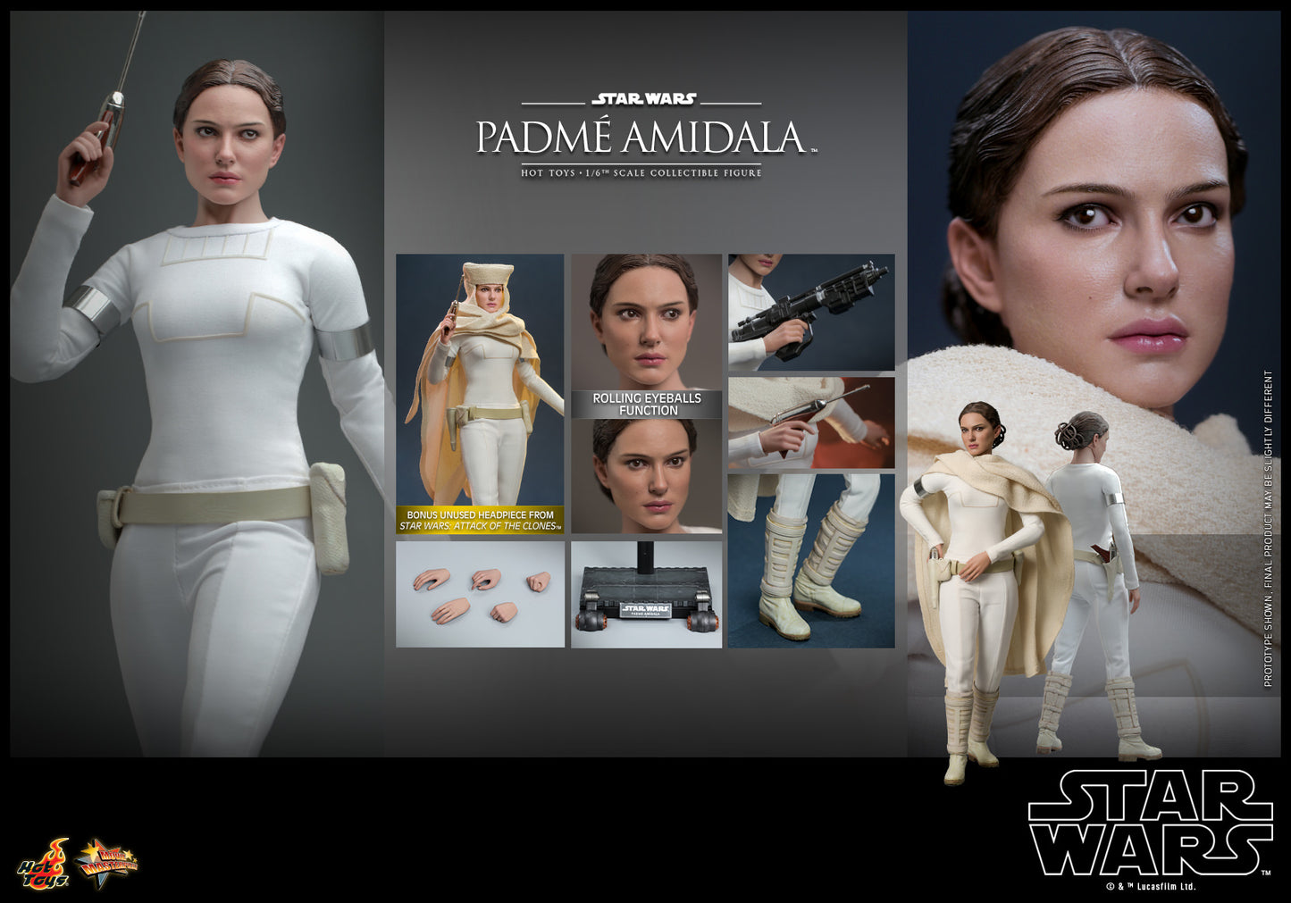 Padme Amidala 1/6 - Star Wars: Attack of the Clones Hot Toys