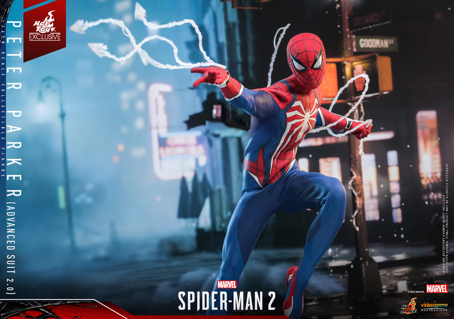 Peter Parker Advanced Suit 2.0 (Exclusive) 1/6 - Marvel's Spider-Man 2 Hot Toys