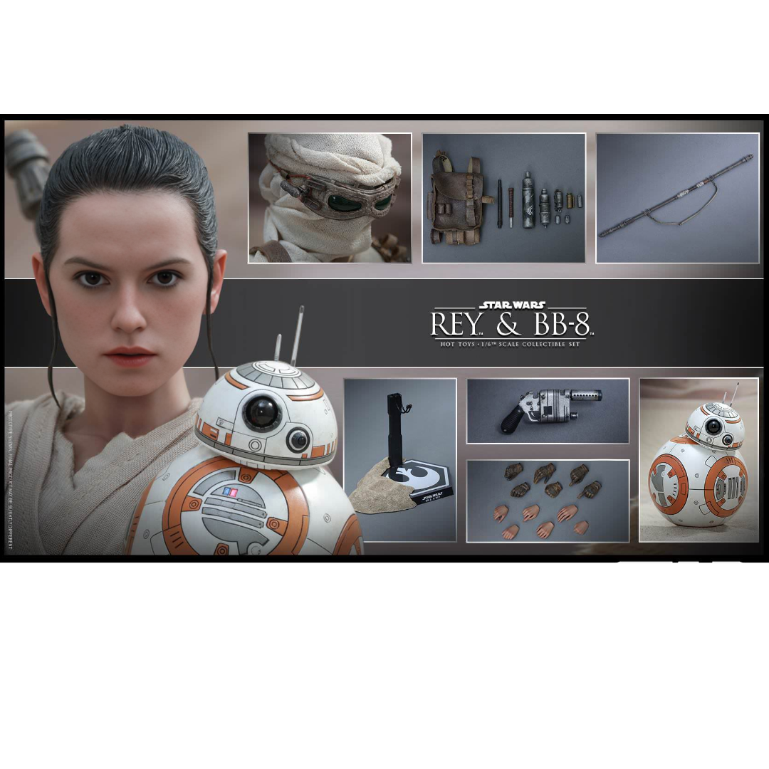 Rey & BB-8 1/6 - Star Wars: The Force Awakens Hot Toys
