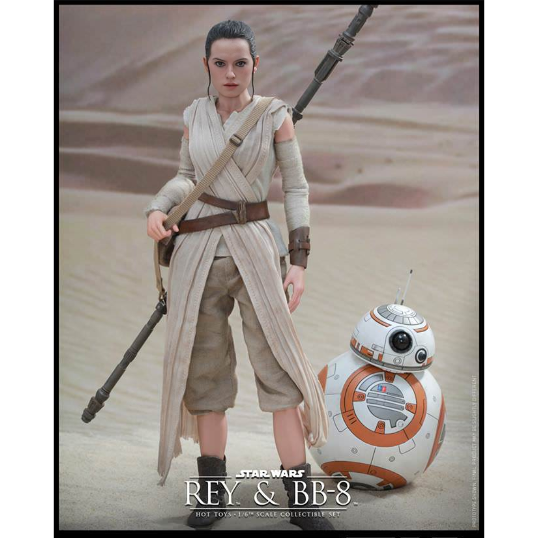 Rey & BB-8 1/6 - Star Wars: The Force Awakens Hot Toys