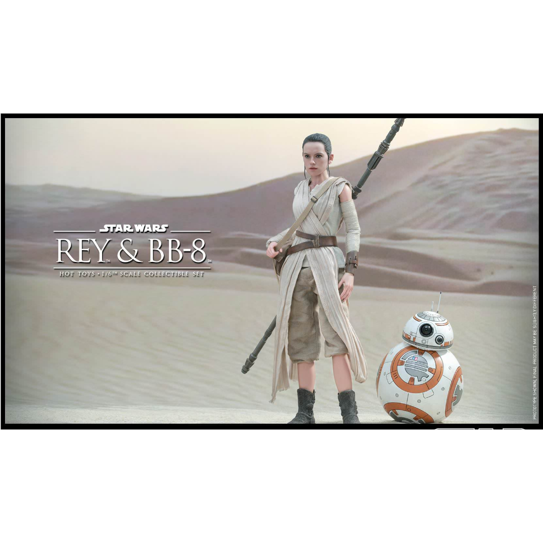 Rey & BB-8 1/6 - Star Wars: The Force Awakens Hot Toys