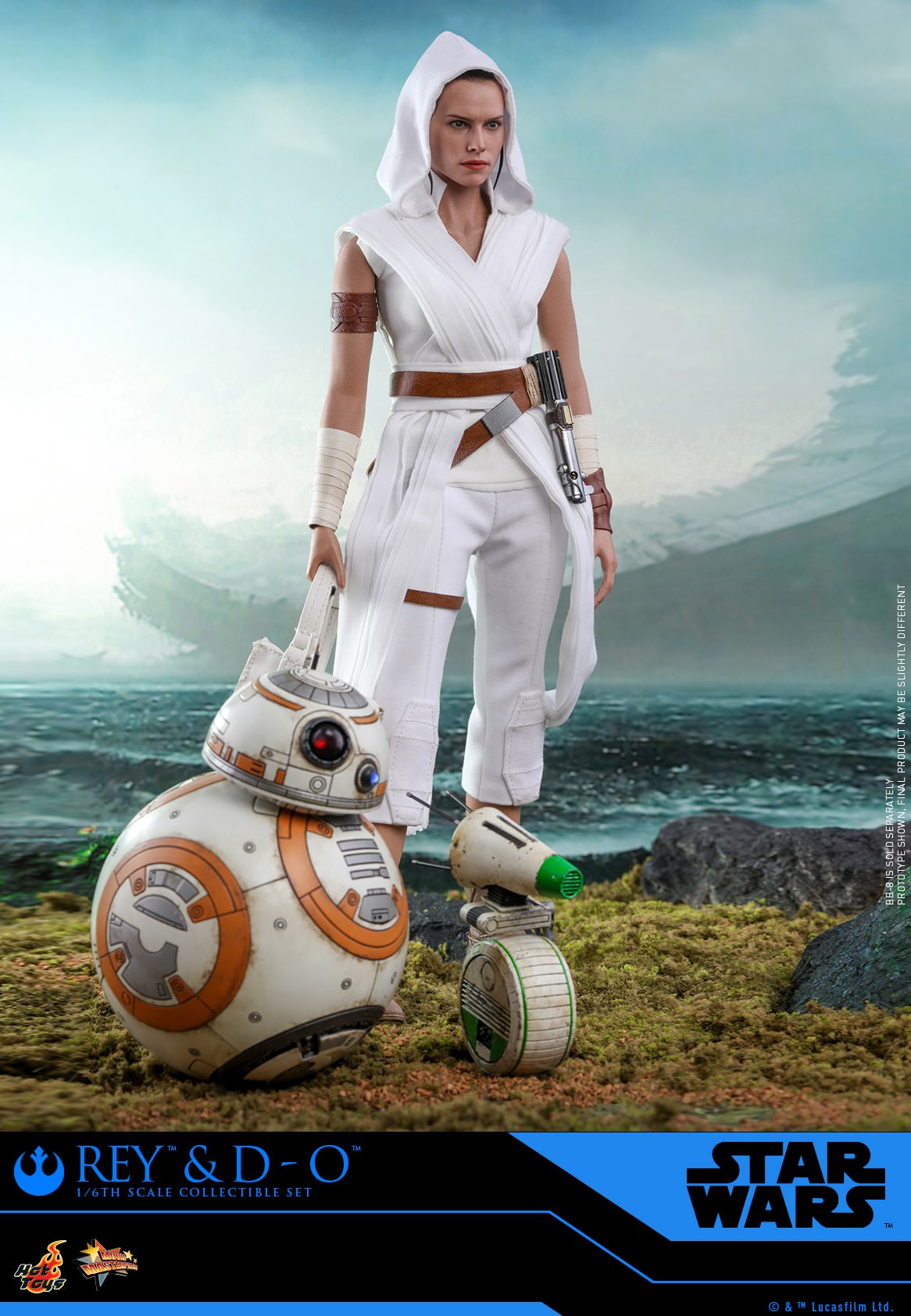 Rey & D-O 1/6 - Star Wars: The Rise of Skywalker Hot Toys