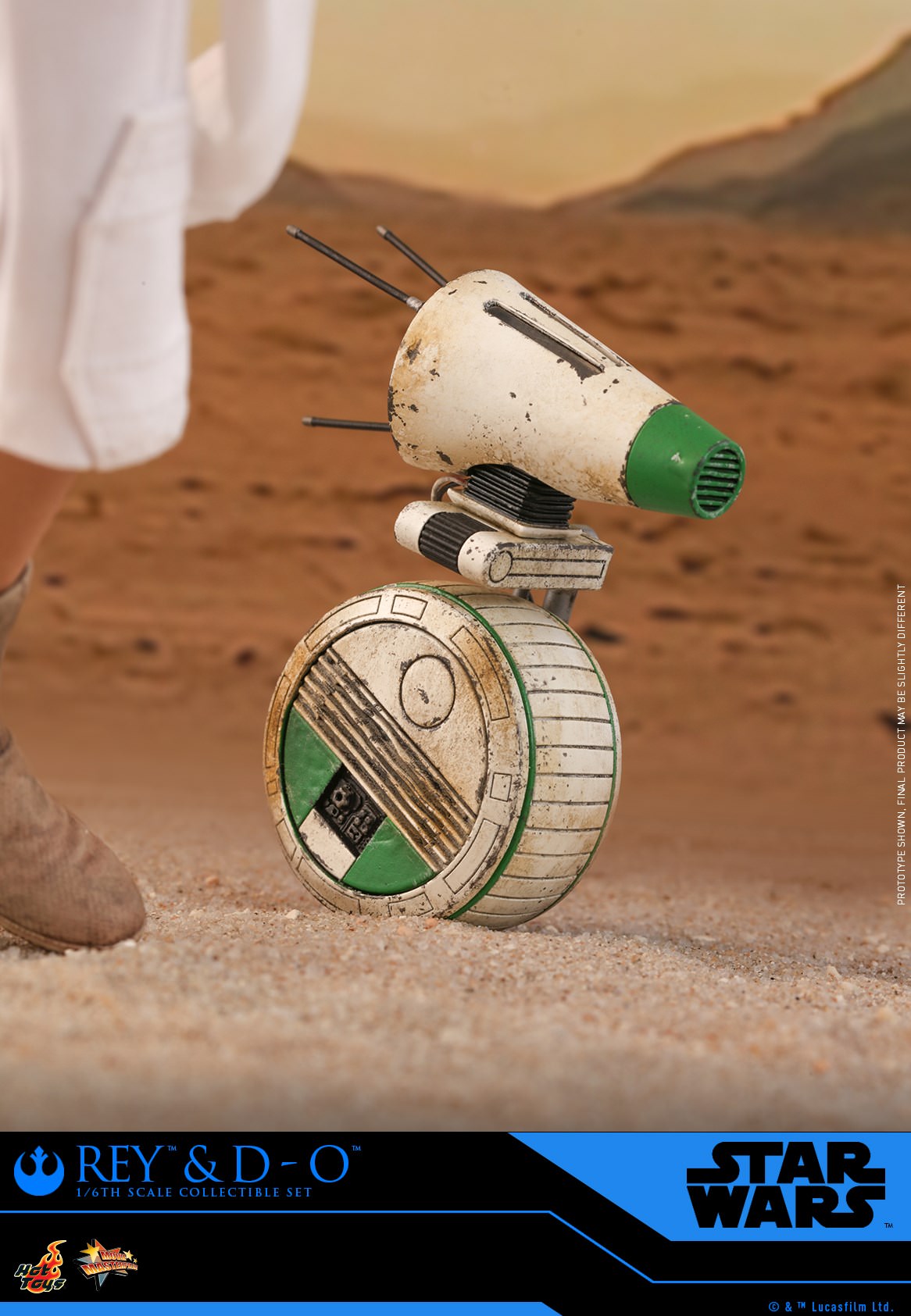 Rey & D-O 1/6 - Star Wars: The Rise of Skywalker Hot Toys