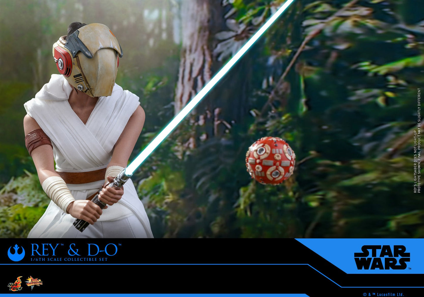 Rey & D-O 1/6 - Star Wars: The Rise of Skywalker Hot Toys