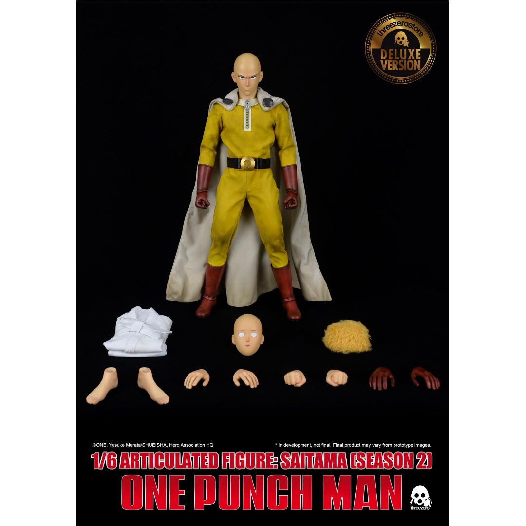 Saitama (Season 2) Deluxe 1/6 - One Punch Man Threezero
