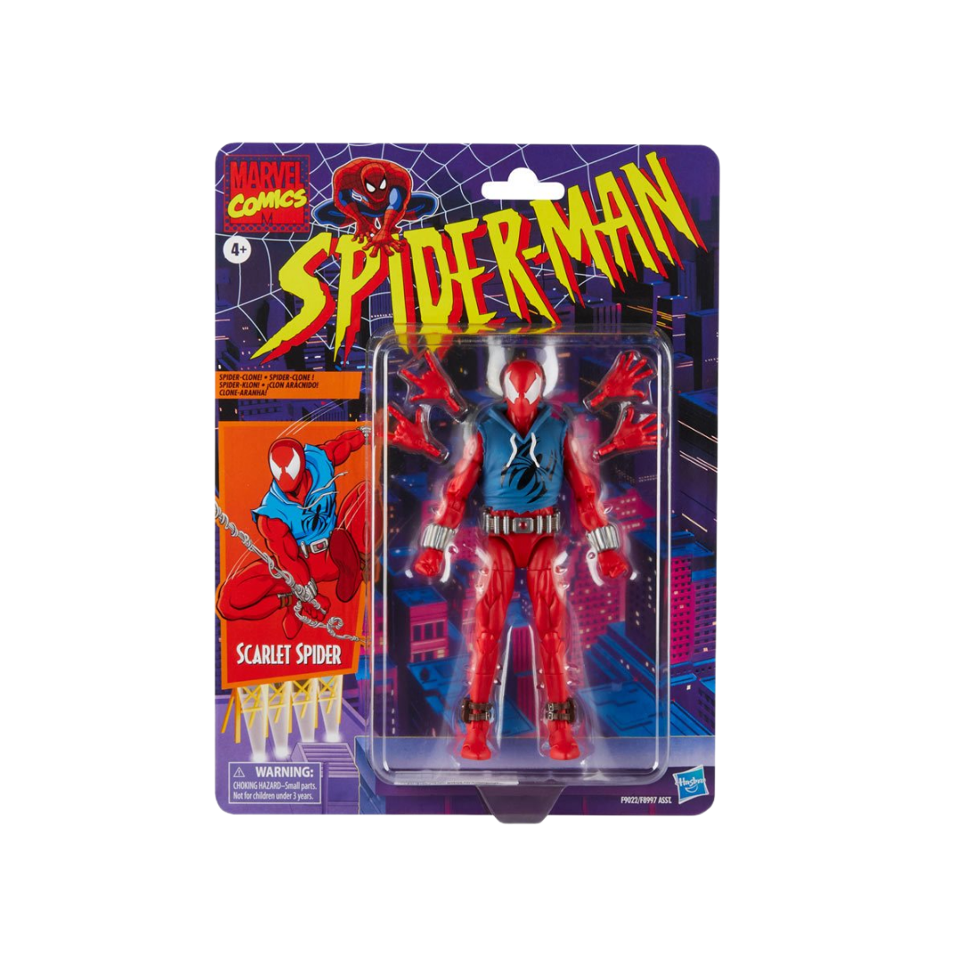 Scarlet Spider - Spider-Man Marvel Hasbro Legends Retro