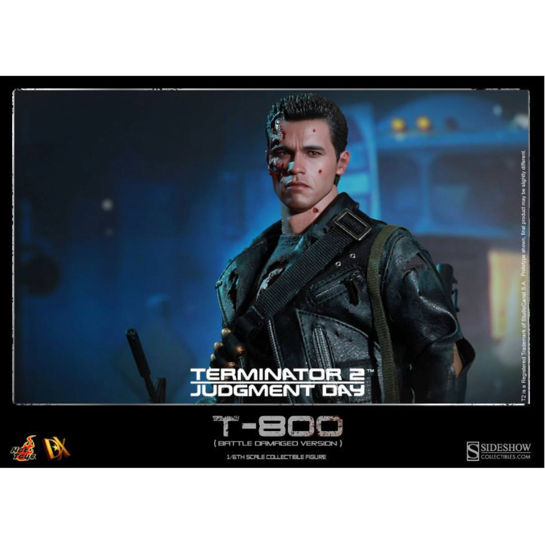 T-800 Battle Damaged 1/6 - Terminator 2: Judgment Day Hot Toys