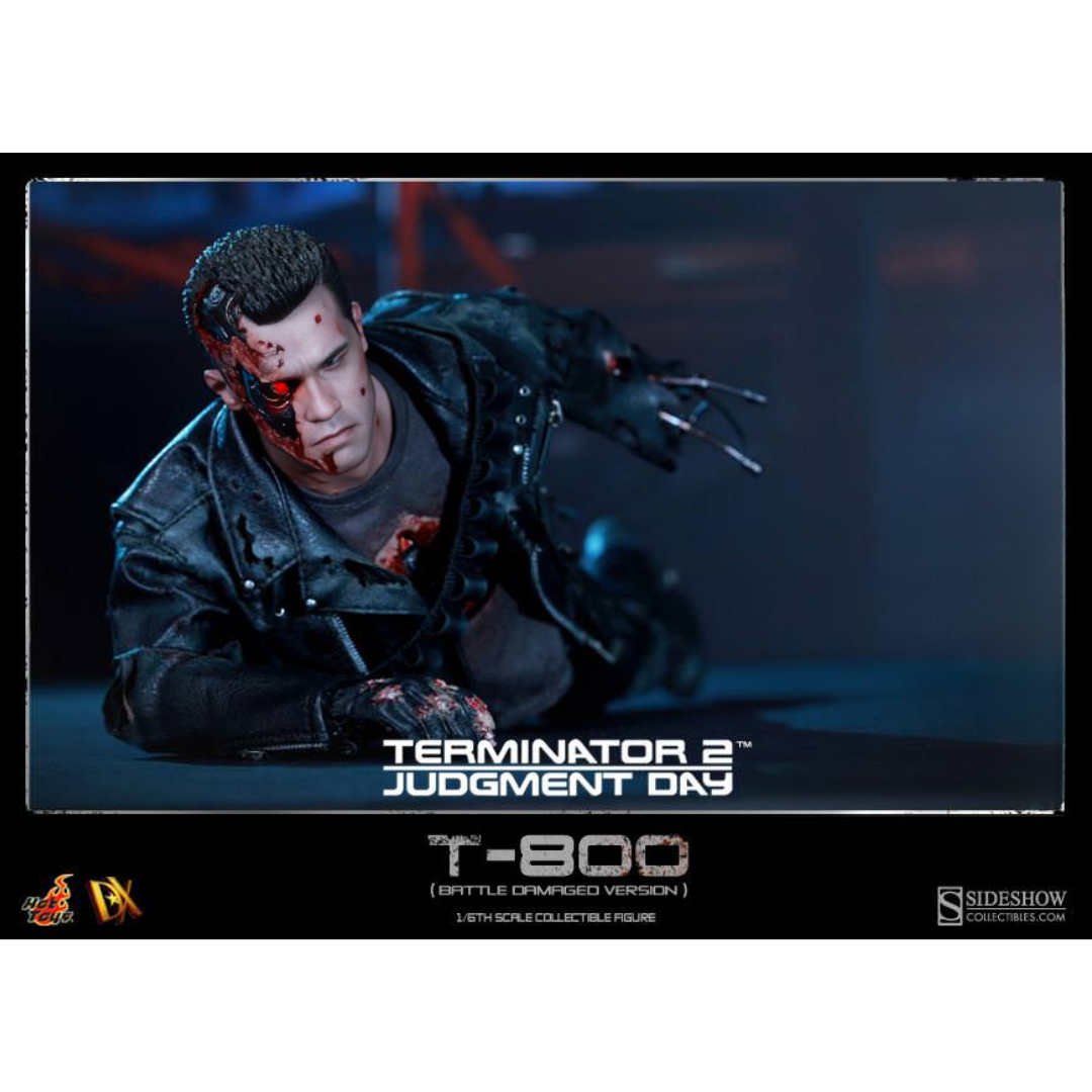 T-800 Battle Damaged 1/6 - Terminator 2: Judgment Day Hot Toys