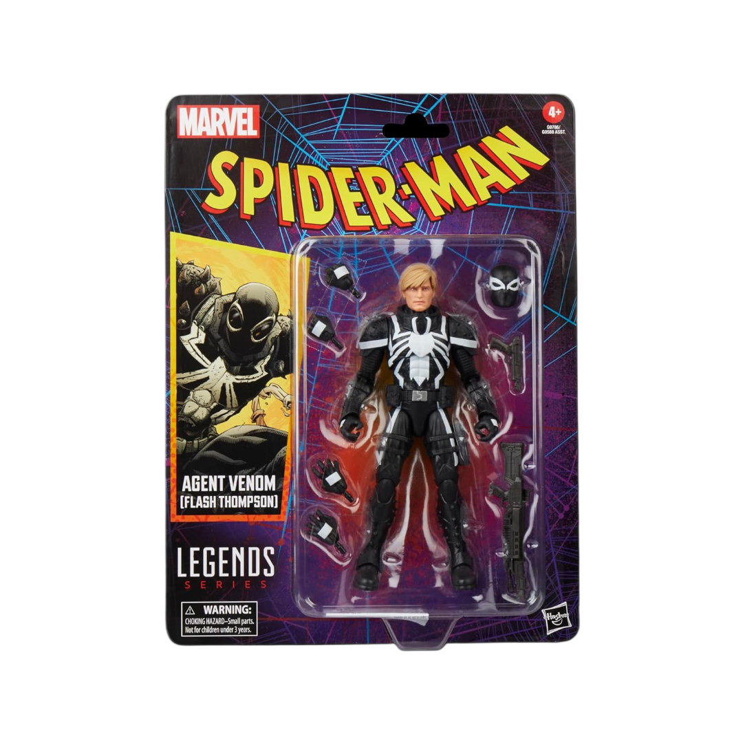 Agent-Venom (Flash Thomson) - Spider-Man Hasbro Legends Retro