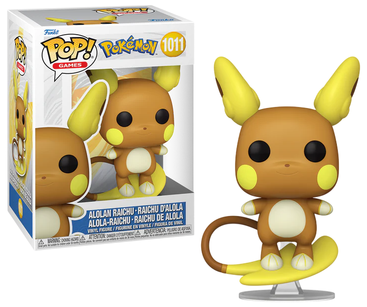 Alolan Raichu 1011 - Funko Pop! Pokemon