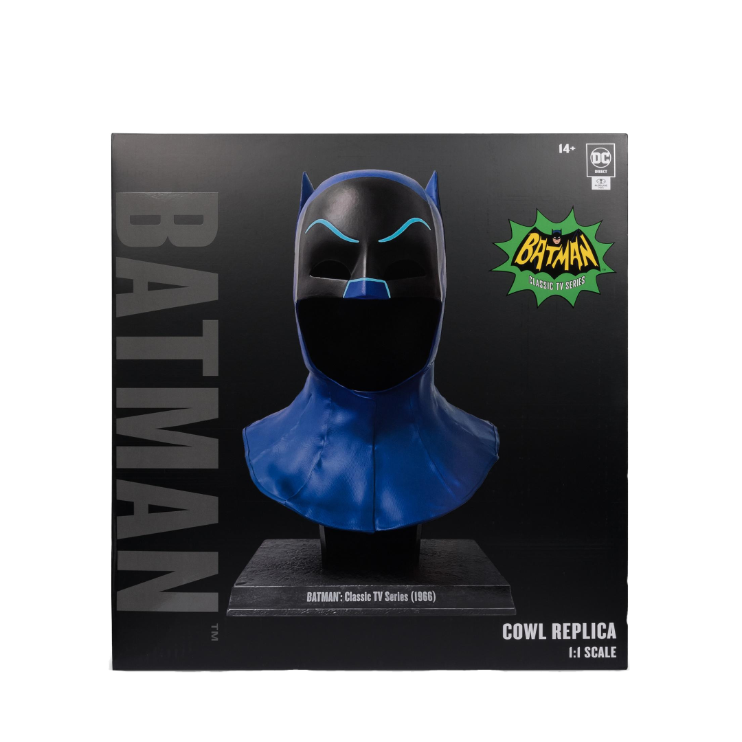Batman 1966 Cowl Replica 1:1 - Dc Direct: Batman Classic Tv Series McFarlane