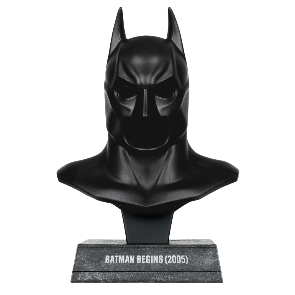 Batman Begins Cowl Replica 1:3 - Dc Direct: The Dark Knight Trilogy McFarlane