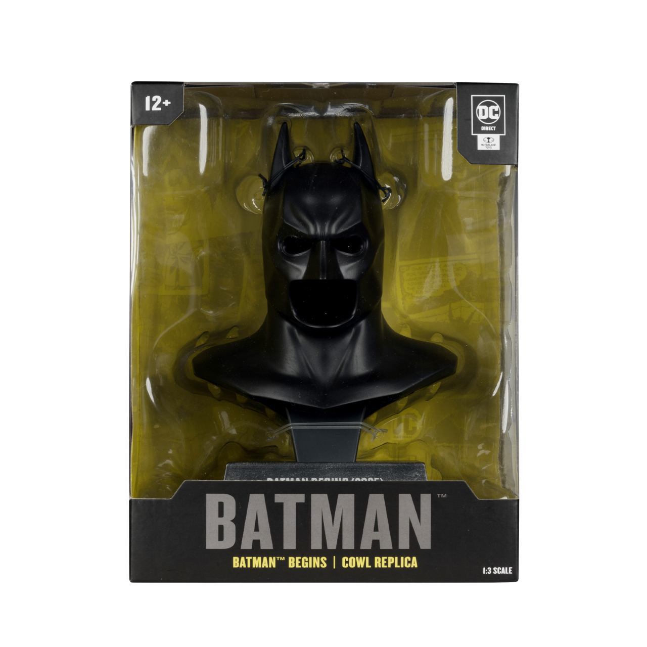 Batman Begins Cowl Replica 1:3 - Dc Direct: The Dark Knight Trilogy McFarlane