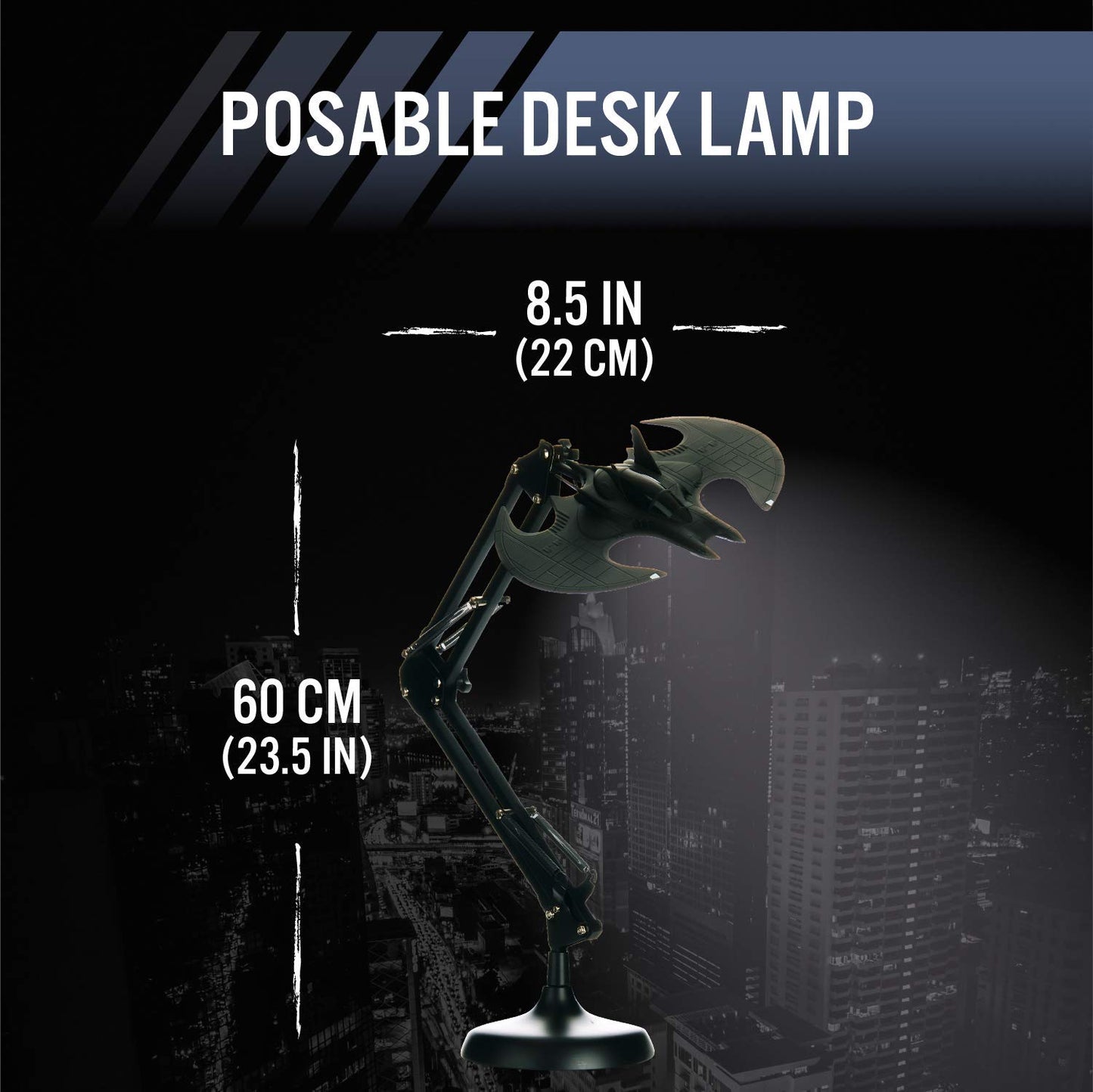 Batwing Poseable Desk Lamp - Dc: Batman Paladone