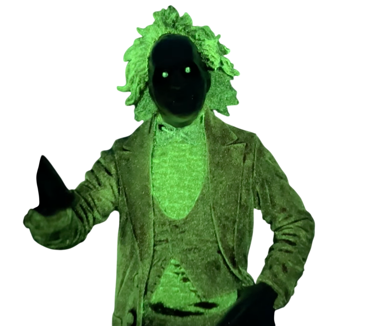 Beetlejuice (Glows in the Dark) Platinum - Movie Maniacs: Beetlejuice Beetlejuice McFarlane