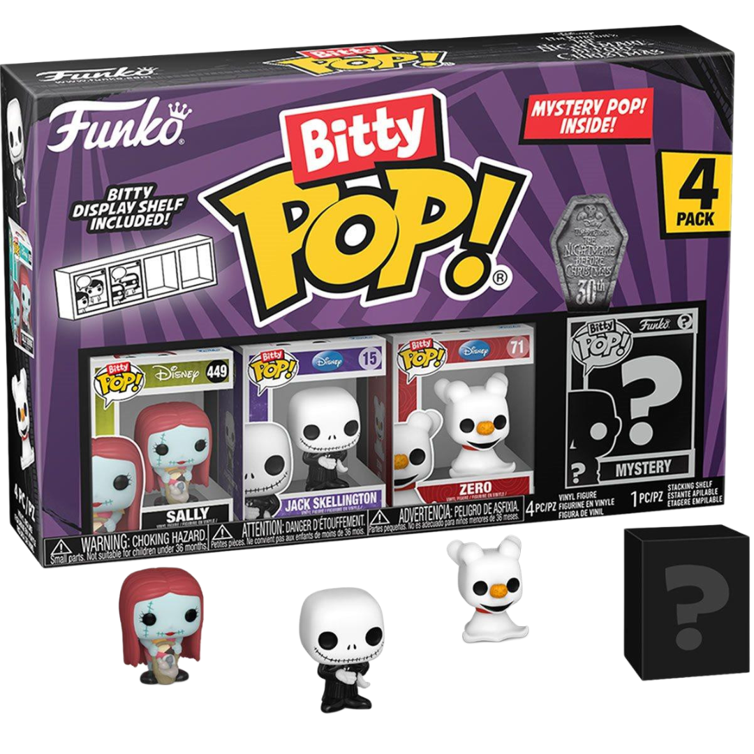 Sally Sewing 449 - The Nightmare Before Christmas Funko Bitty Pop! 4-Pack