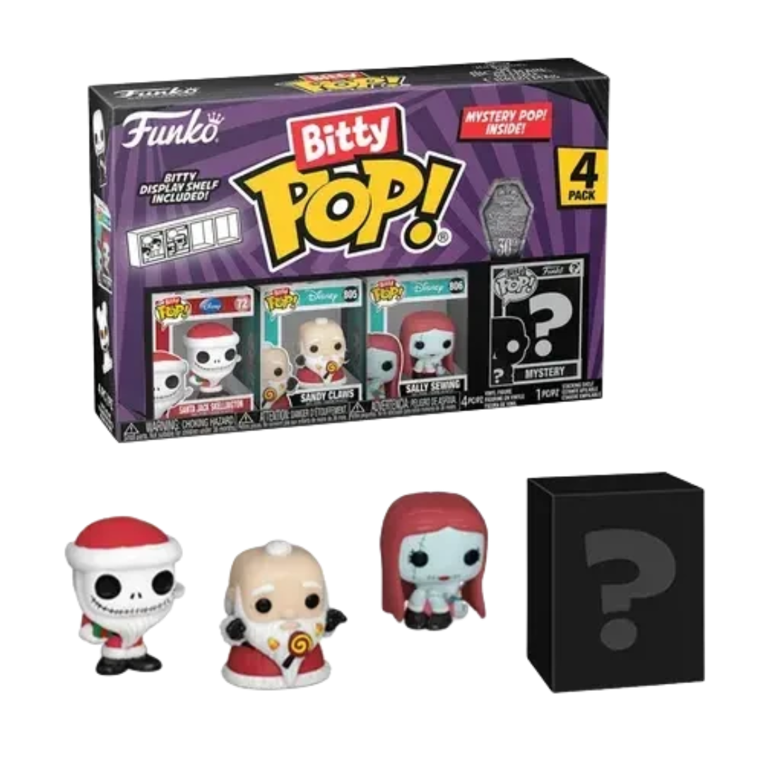 Santa Jack 72 - The Nightmare Before Christmas Funko Bitty Pop! 4-Pack