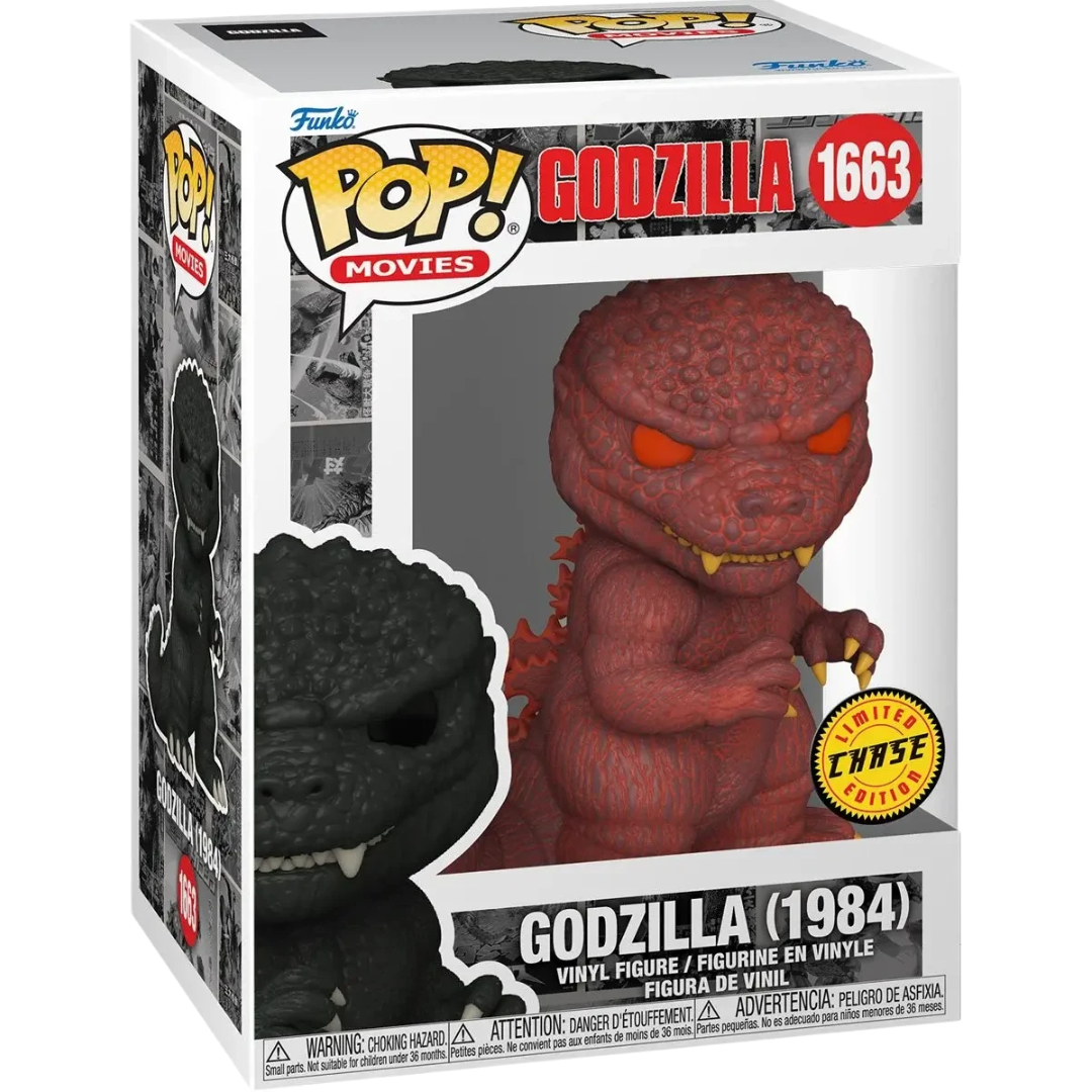 Burning Godzilla (1984) Chase 1663 - Godzilla: 70Th Anniversary Funko Pop! Movies
