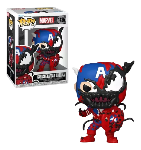Carnageized Captain America 1436 - Funko Pop!: Marvel