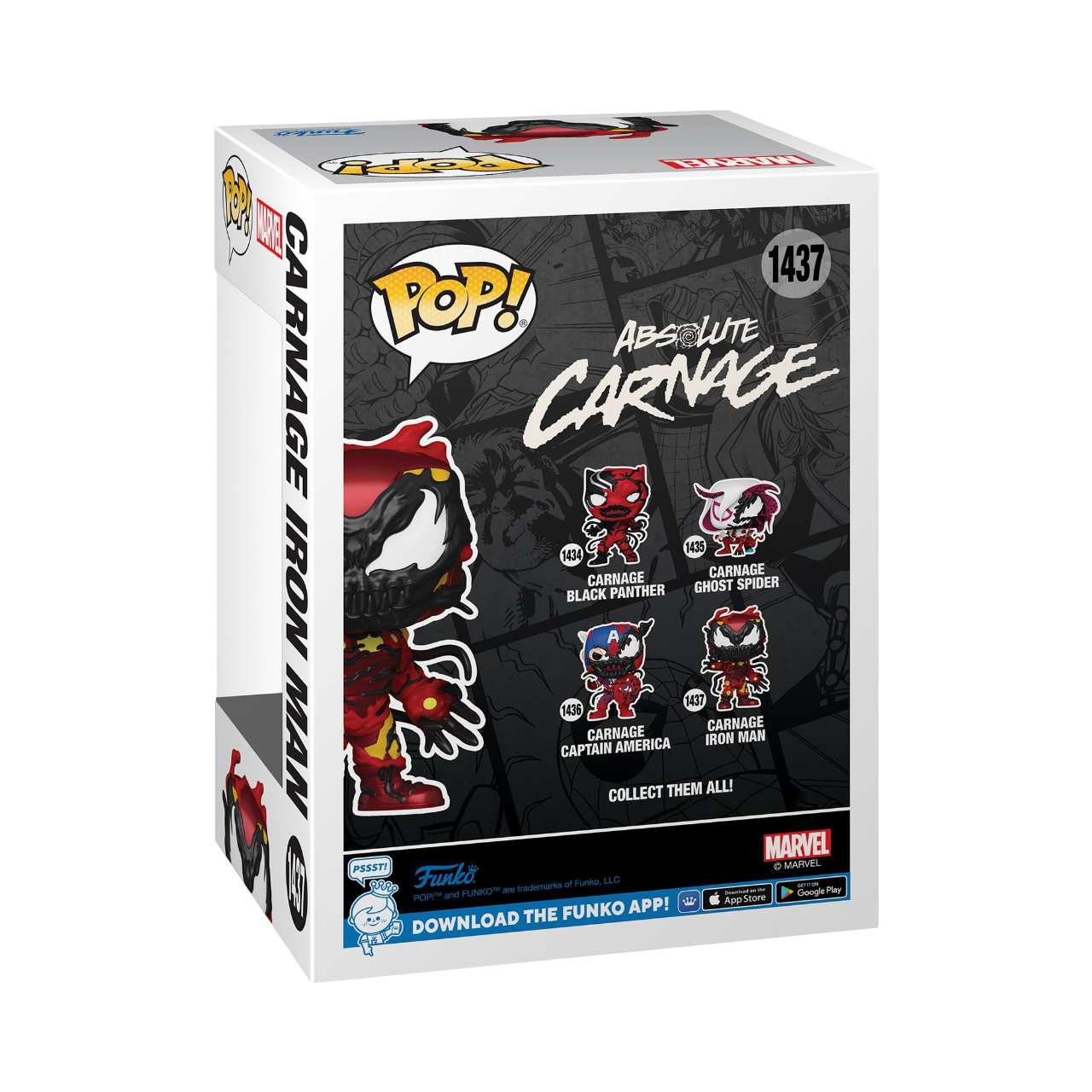 Carnageized Iron Man 1437 - Funko Pop!: Marvel