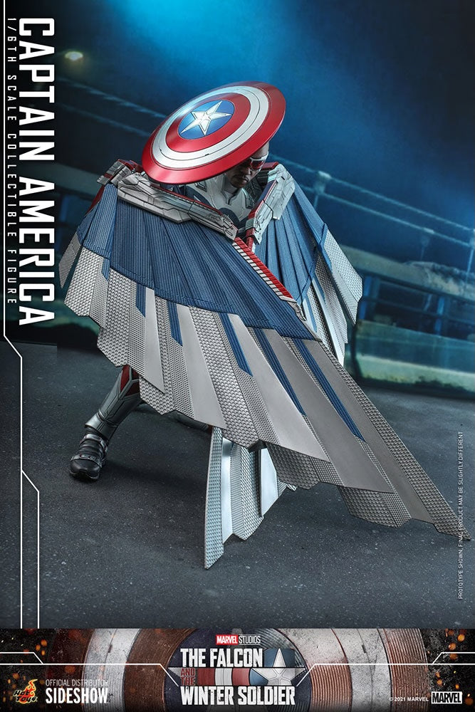 Captain America 1/6 - Falcon And The Winter Soldier Hot Toys
