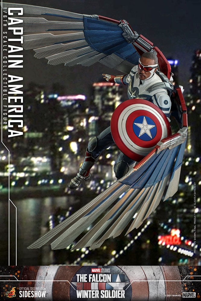 Captain America 1/6 - Falcon And The Winter Soldier Hot Toys