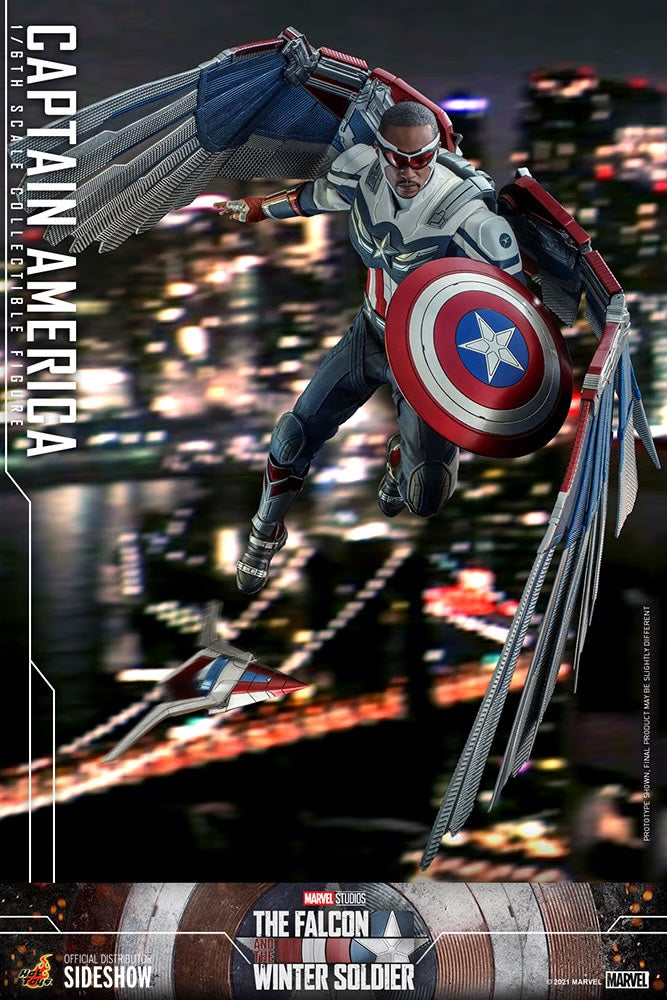 Captain America 1/6 - Falcon And The Winter Soldier Hot Toys