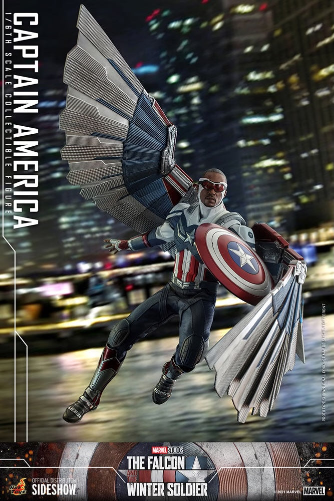 Captain America 1/6 - Falcon And The Winter Soldier Hot Toys