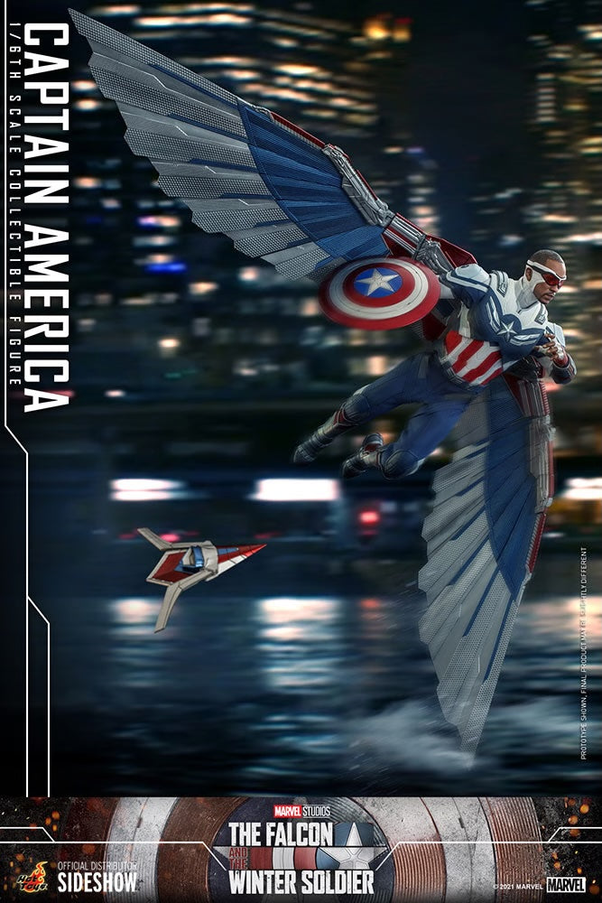 Captain America 1/6 - Falcon And The Winter Soldier Hot Toys