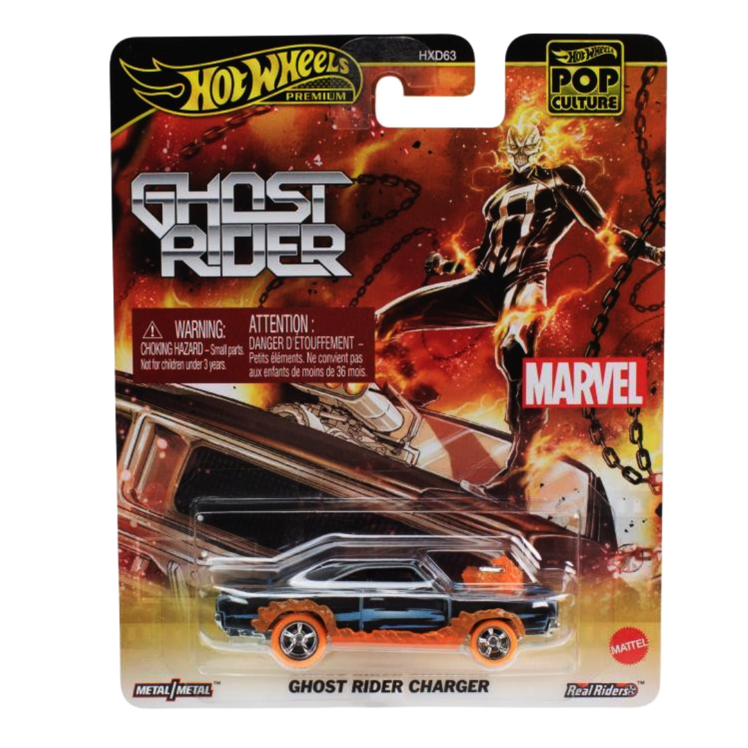 Ghost Rider Charger (2025) - Marvel: Ghost Rider Hot Wheels Premium Pop Culture