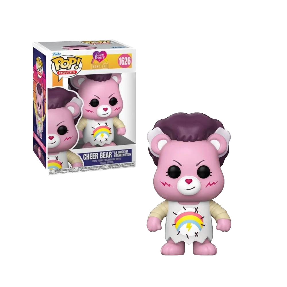 Cheer Bear as Bride of Frankenstein 1626 - Funko Pop! Care Bears x Universal Monsters