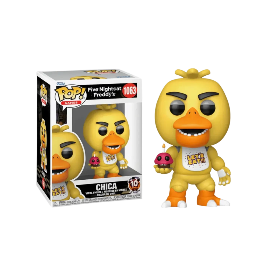 Chica 1063 - Five Night's At Freddy's 10Th Anniversary Funko Pop! Games
