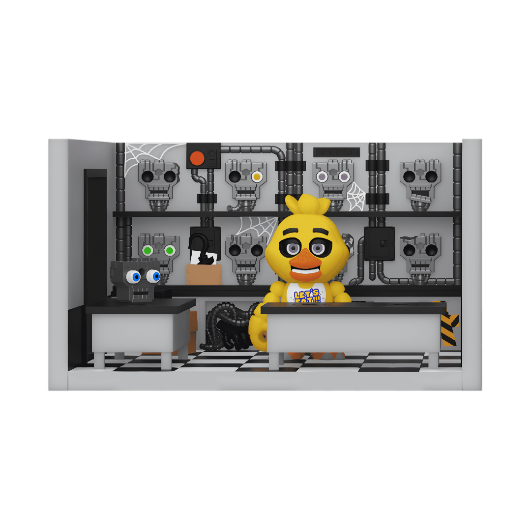 Storage Room con Chica Playset - Five Night's At Freddy's Funko SNAPS!