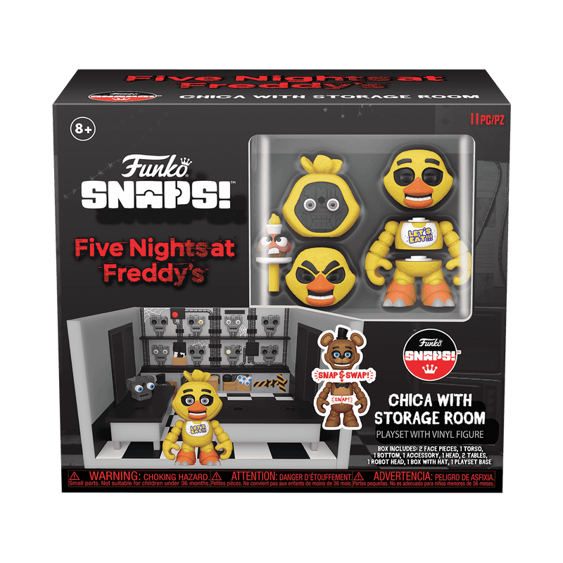 Storage Room con Chica Playset - Five Night's At Freddy's Funko SNAPS!