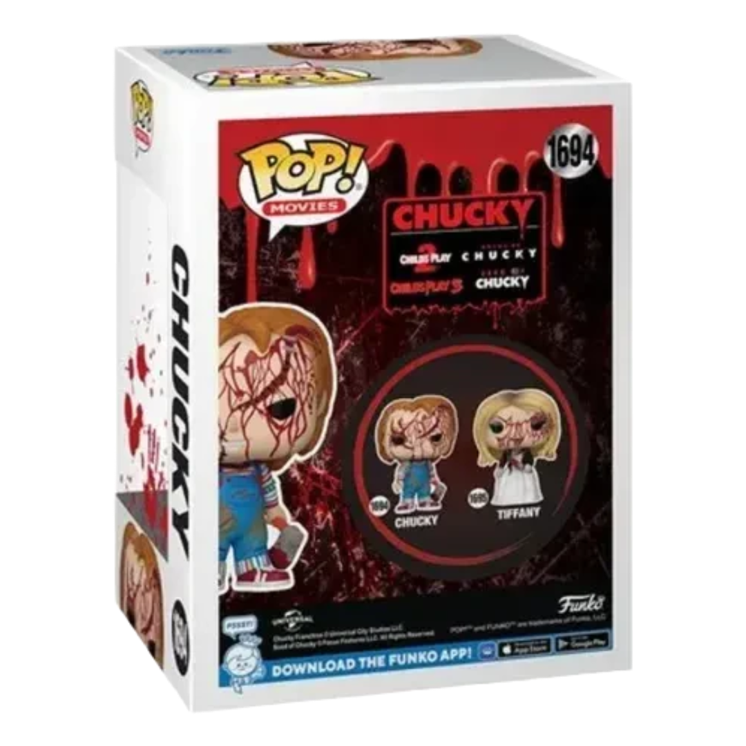 Chucky (Bloody) 1694 EE exclusive - Funko Pop! Movies Bride of Chucky